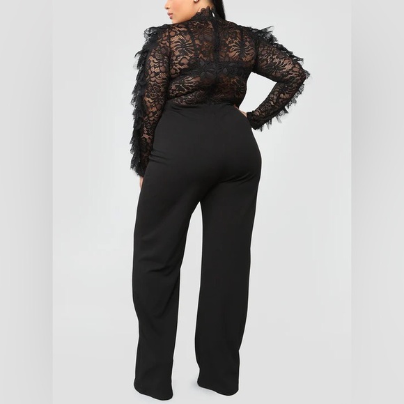 Elegant Black Jumpsuit - Picture 2 of 8